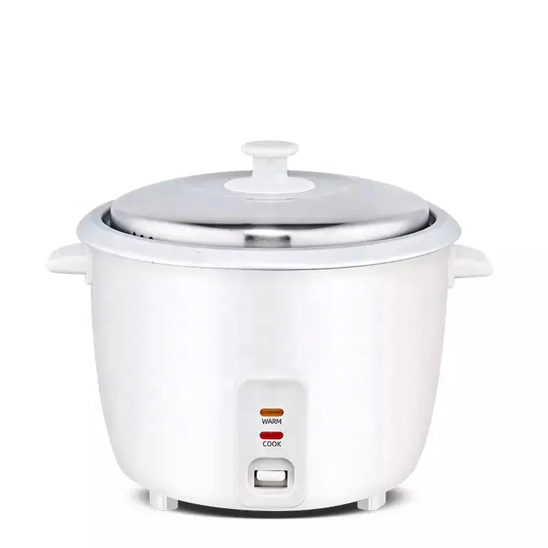 DUTRIEUX Mini 0.6L Electric Drum Rice Cooker – White, 2 Person Mini Rice Cooker P3 White EU