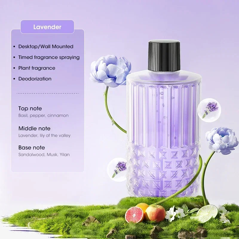 NOCCLILI Mini Aroma Diffuser – 5-Gear Rechargeable Aromatherapy Aroma Diffuser P3 Lavender Oil