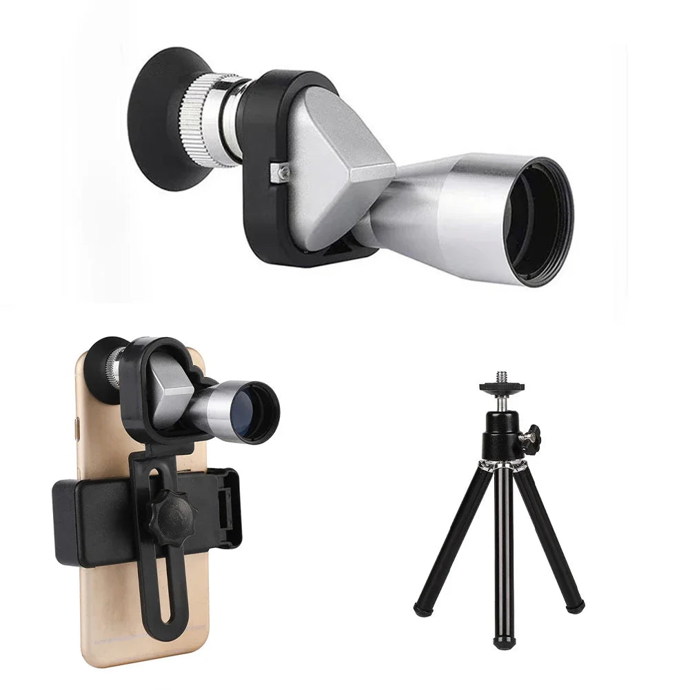 4K Monocular Telescope with Tripod & Phone Holder 10-300x40 Monocular Telescope P3