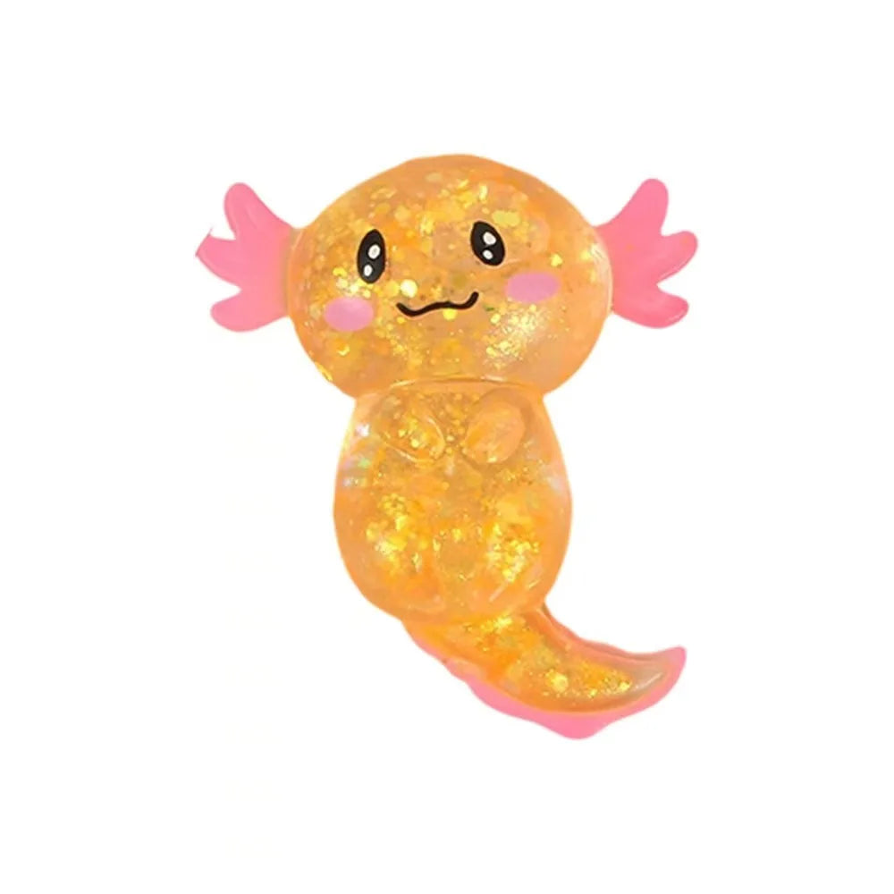 Axolotl Squishy Fidget Toys 2-Pack | Slow-Rise Salamander Squish Squishy Fidget Toy P3