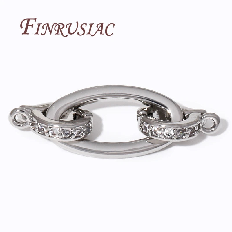 18K Gold Plated Pearl Clasp Connector – DIY Jewelry Findings Jewelry Clasp Findings P3