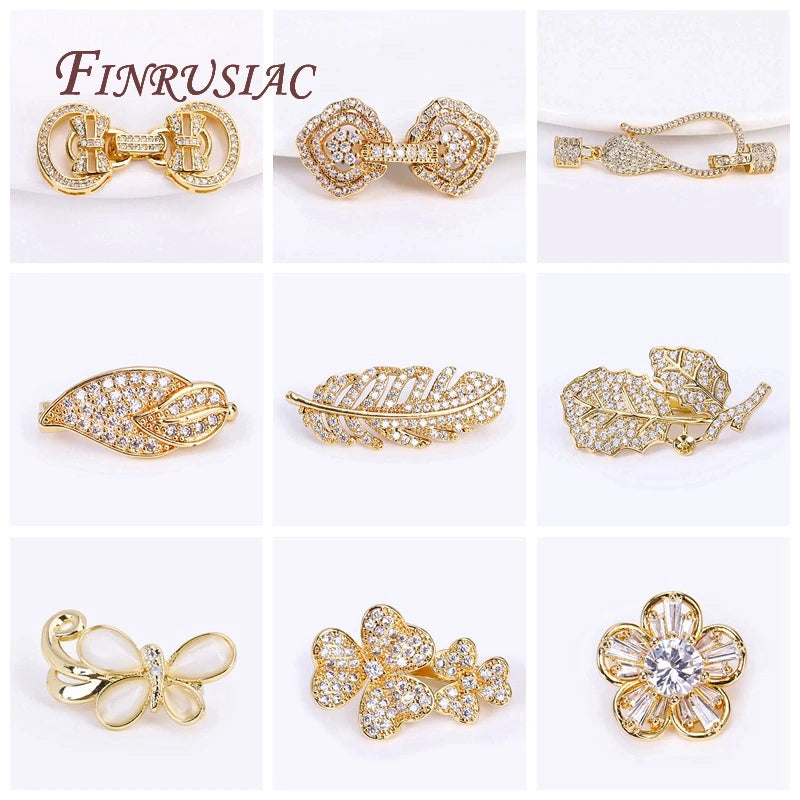 18K Gold Plated Jewelry Clasps – DIY Bracelet & Necklace Findings Jewelry Clasps & Findings P3