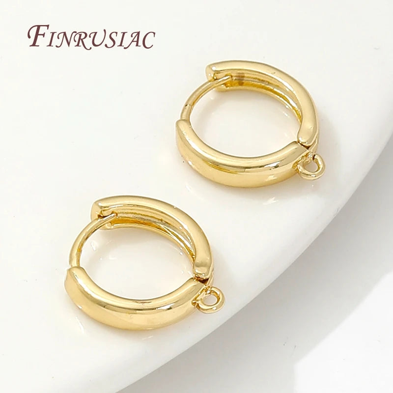 18K Gold Plated Earring Blanks & Clasps – DIY Jewelry Findings Earring Jewelry Findings P3