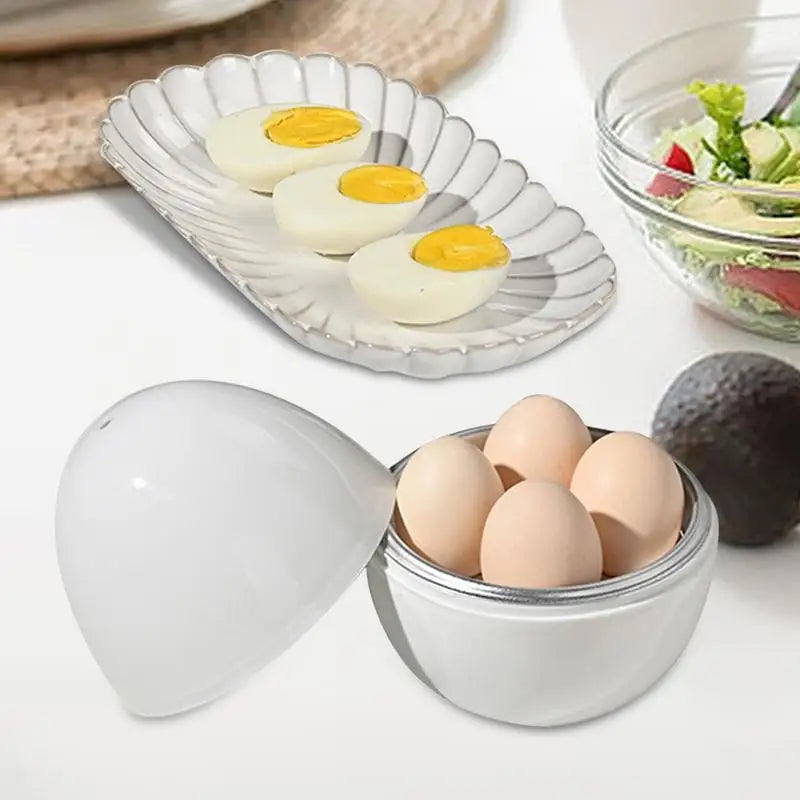 Microwave Egg Cooker – Hard & Soft Boiled Eggs Fast Microwave Egg Cooker P3