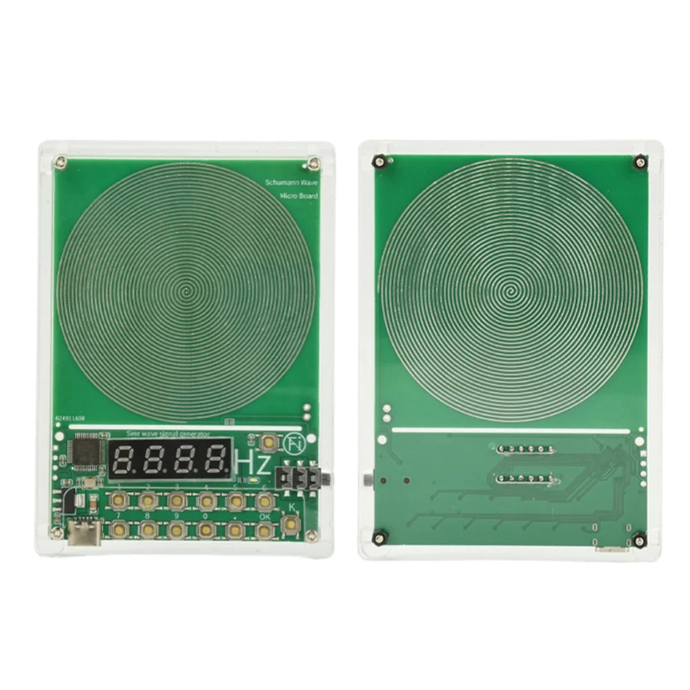 Gaqqee Schumann Wave Generator 0.1–100kHz LED | Type-C Signal Generator P3