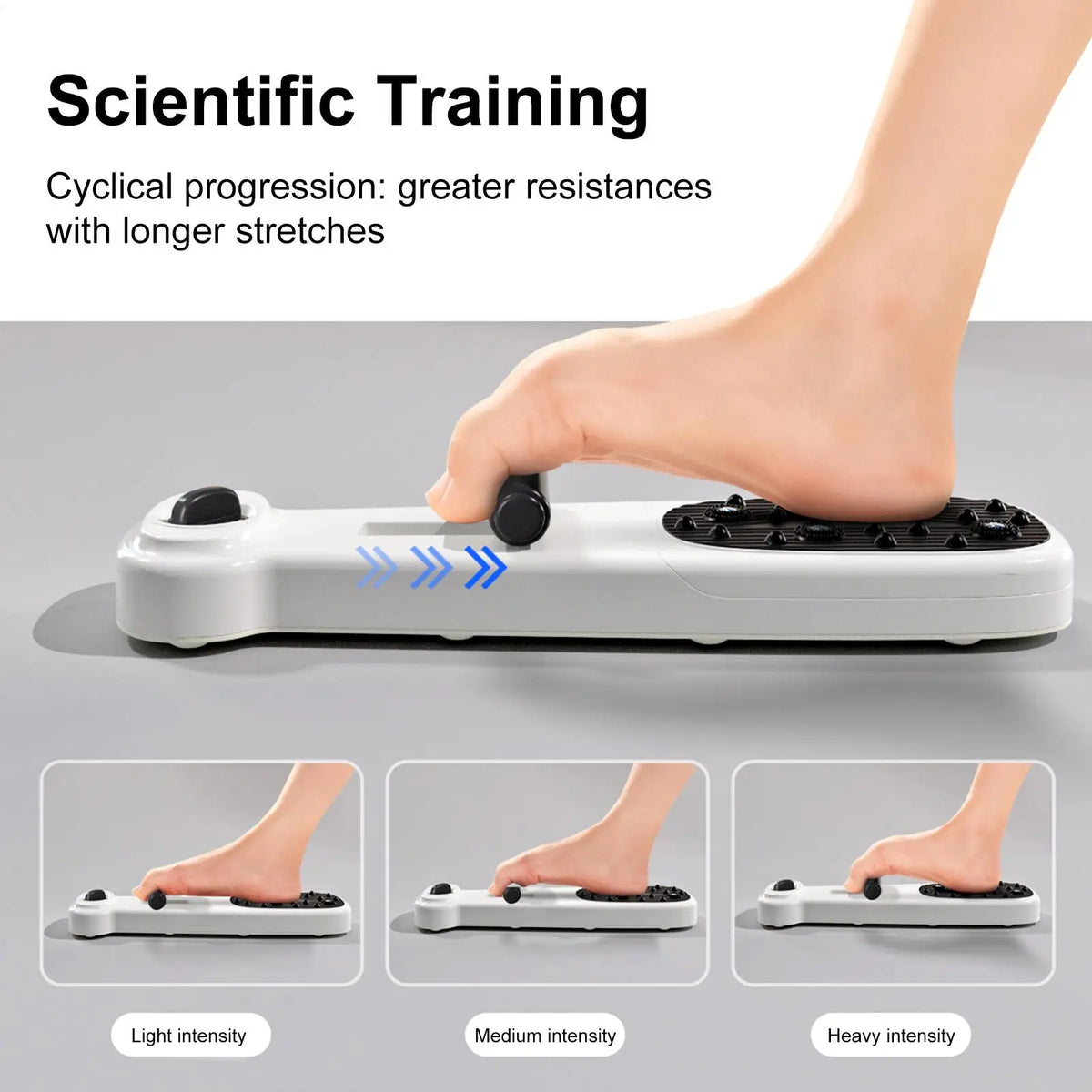 Adjustable Arch Support Foot Trainer – Stretch & Massager