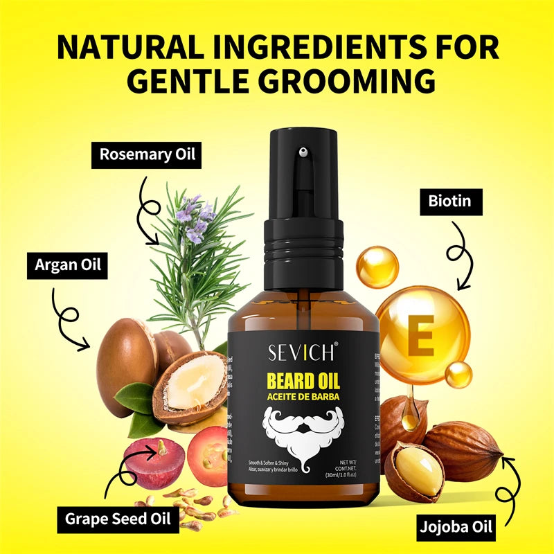 SEVICH Rosemary Beard Growth Oil – Nourish & Thicken 30ml Beard Growth Oil P3