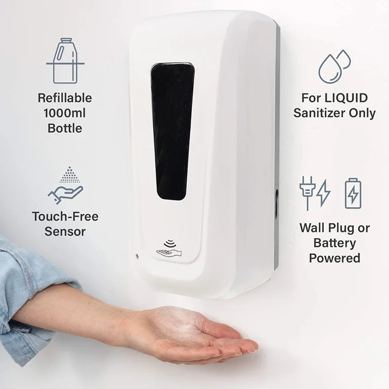 Touchless Automatic Soap Dispenser 1000ml Wall Mount Sensor Soap Dispenser P3