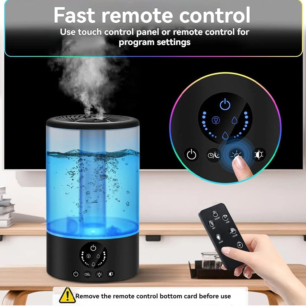 Desktop Cool Mist Humidifier 3L | Timer, Quiet, 3-Speed Cool Mist Humidifier P3