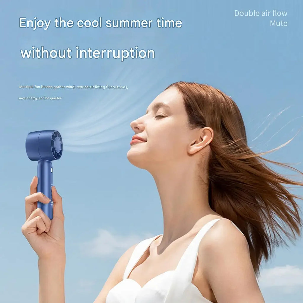 Mini 2-in-1 Handheld Desktop USB Rechargeable Portable Fan Portable Handheld Fan P3