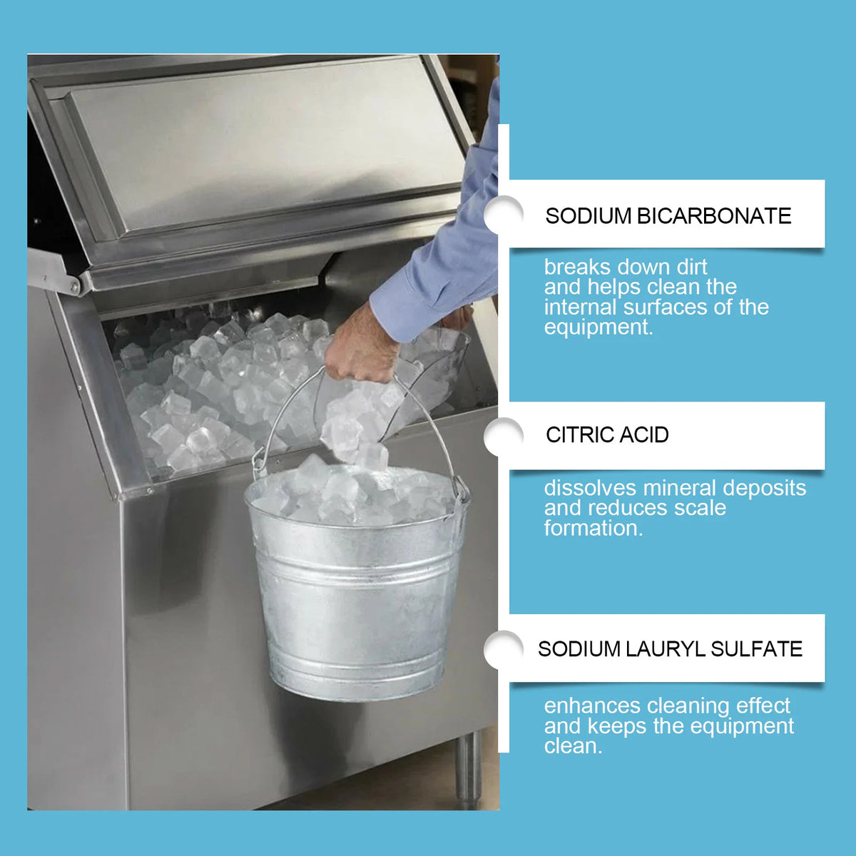 JAKEHOE Ice Maker Cleaning Tablets – 12-Pack Descaler Appliance Cleaning Tablets P3