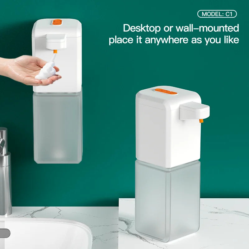 Automatic Touchless Foaming Soap Dispenser 500ml Smart Pump Foaming Soap Dispenser P3