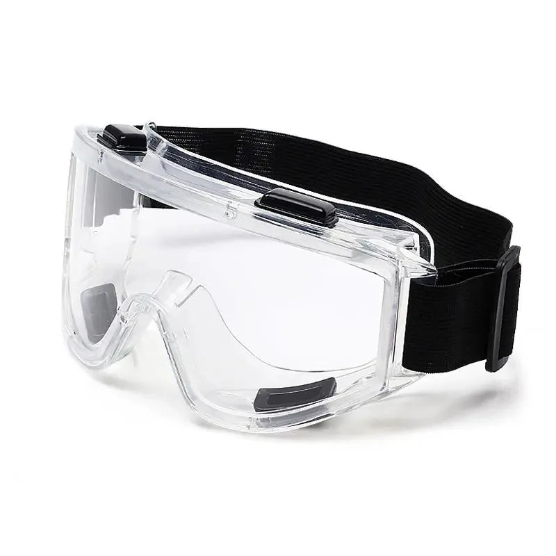 Adjustable Clear Safety Goggles – Splash, Dust & Sand Proof Safety Goggles P3 white