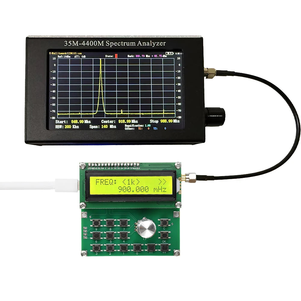 Gaqqee ADF4351 RF Signal Generator 35MHz–4400MHz Type-C RF Signal Generator P3