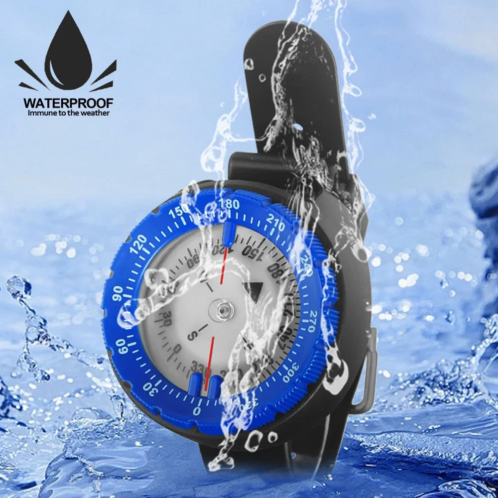50M Waterproof Scuba Diving Compass Watch – Luminous Navigator Diving Compass Watch P3
