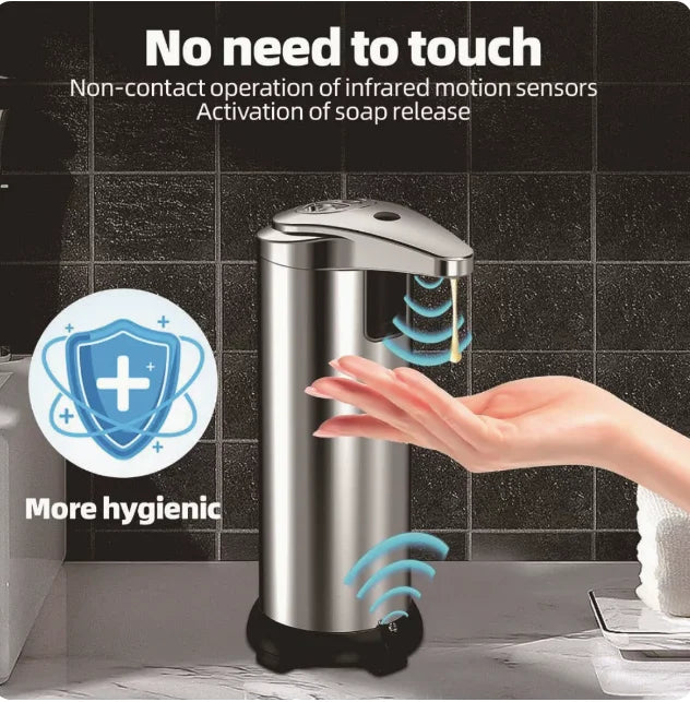 Touchless Automatic Soap Dispenser | Stainless Steel Sensor Automatic Soap Dispenser P3