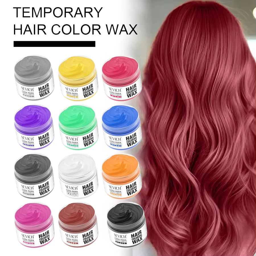 Sevich Temporary Hair Color Wax – 13 Colors, 50g & 120g Temporary Hair Color Wax P3