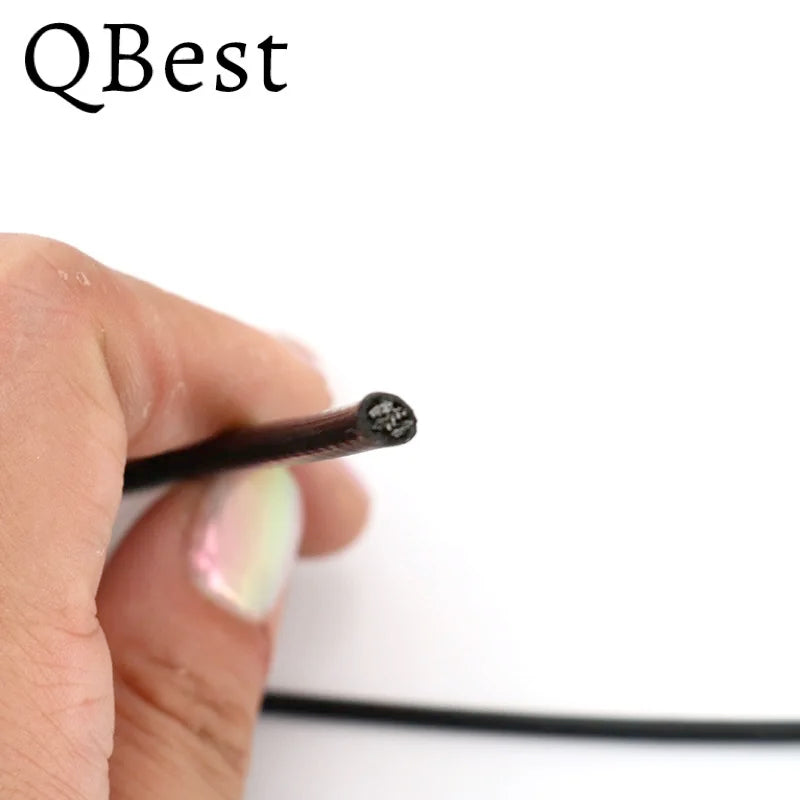 Black PVC Coated 304 Stainless Steel Wire Rope Cable 5M/10M Wire Rope Cable P3