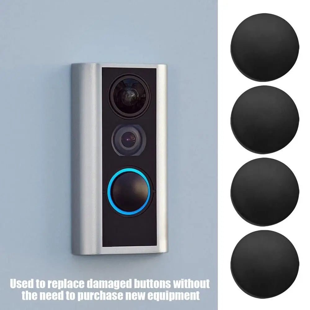 4-Pack Silicone Doorbell Button Replacement for Ring Pro Doorbell Replacement Button P3