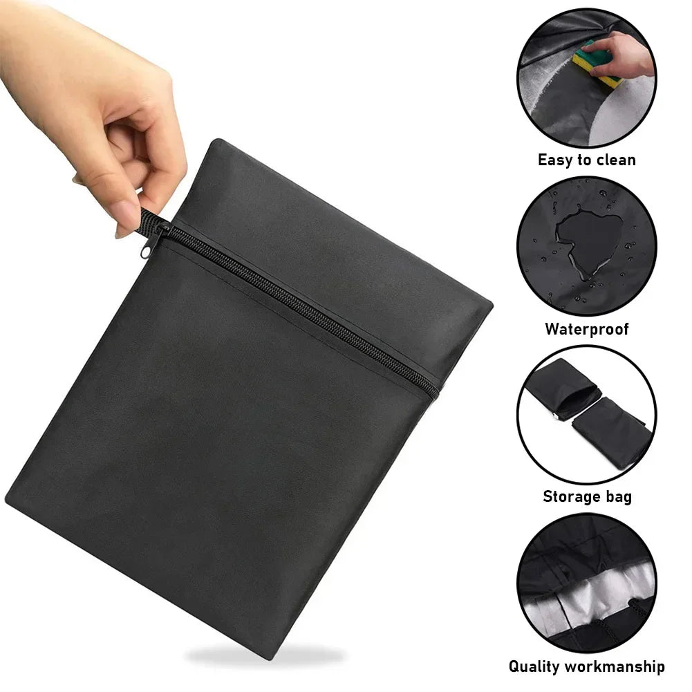 Heavy Duty BBQ Grill Cover – Waterproof UV-Resistant 8 Sizes BBQ Grill Cover P3