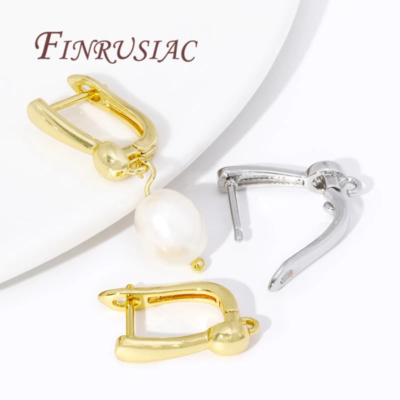 18K Gold Plated Earring Hooks & Clasps – DIY Jewelry Findings Earring Findings P3