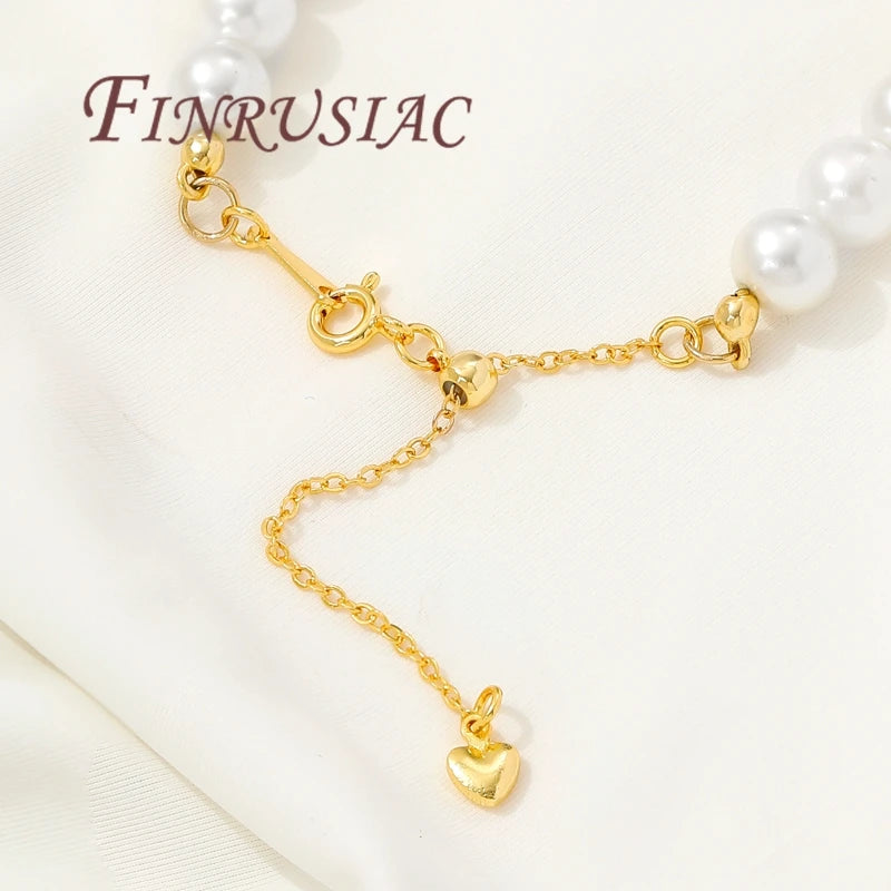 18K Gold Plated Bracelet Chain Extender | Spring Clasp & Stopper Chain Extender P3