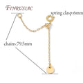 18K Gold Plated Extension Chain Spring Clasp – Pearl Necklace DIY Jewelry Finding Chain P3 18K Gold Plated 1 piece