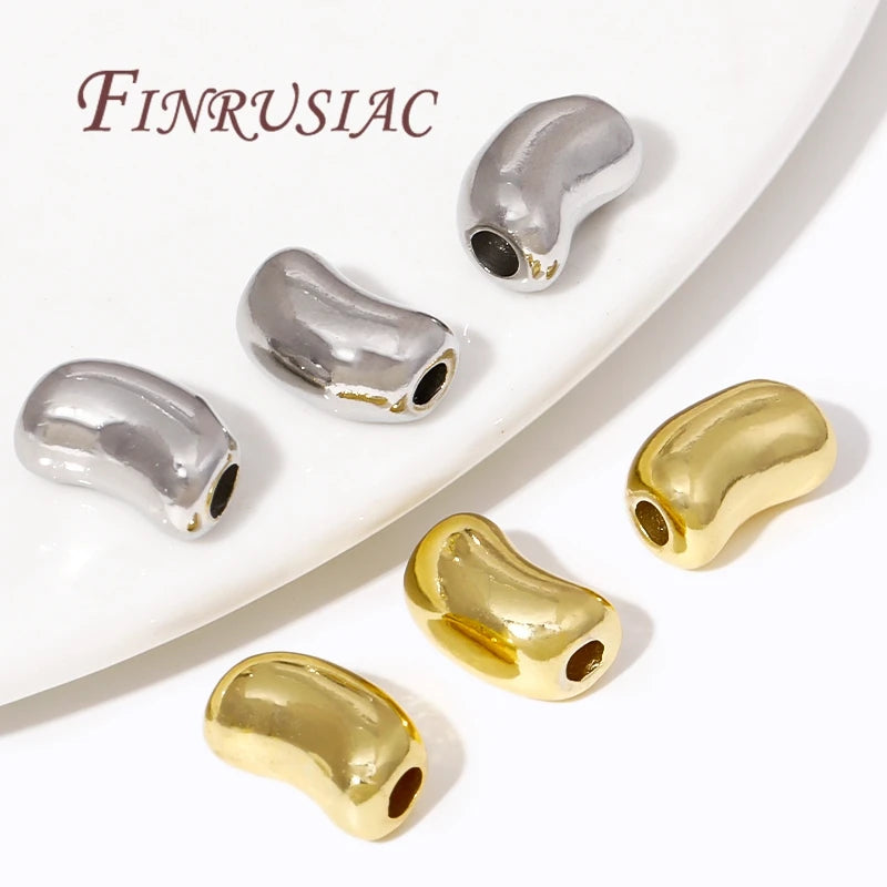 18K Gold Plated Metal Spacer Beads for Jewelry Making – 6mm Jewelry Making Beads P3