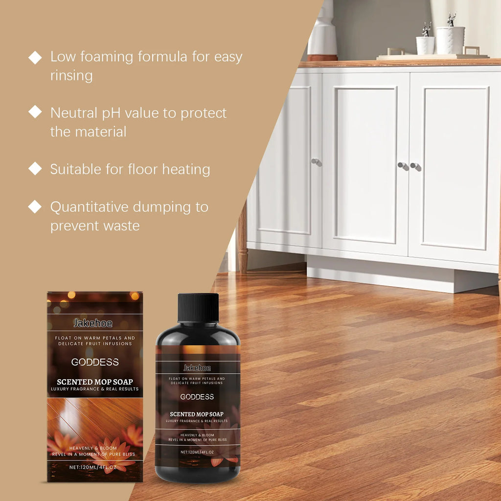JAKEHOE Multi-Surface Floor Cleaner 120ml – Gloss & Stain Removal Floor Cleaning Solution P3