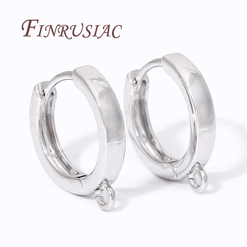 18K Gold Plated Earring Hook Clasps | DIY Earwire Findings Earring Hook Findings P3