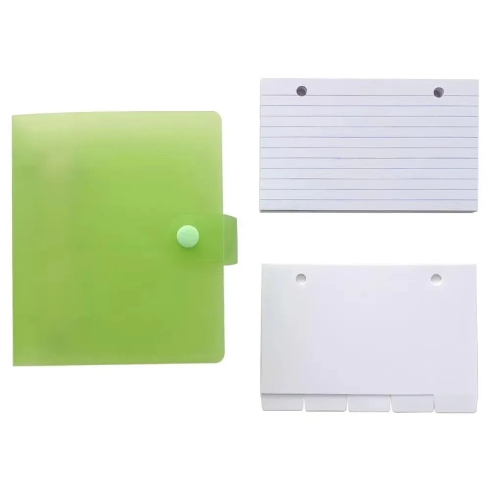 Macaron Loose Leaf Memo Binder – Double Hole Refillable Loose Leaf Binder P3