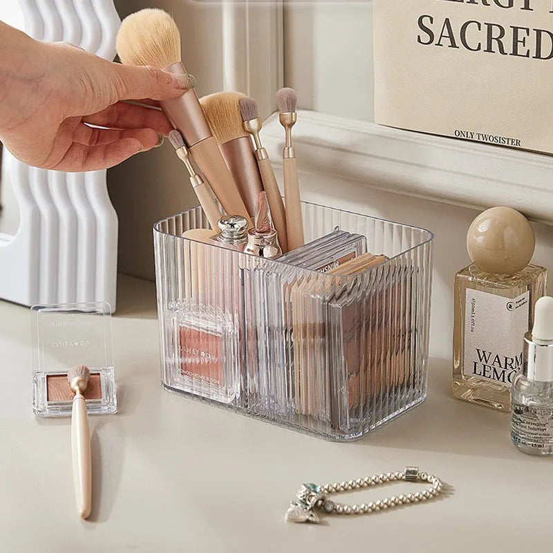 Acrylic Makeup Organizer – Dust-Proof Cosmetic Storage Box Cosmetic Organizer P3