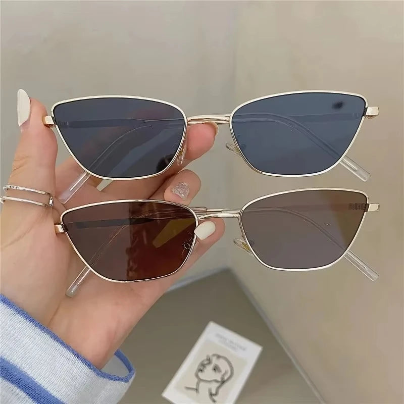 Retro Cat-Eye Sunglasses Women – UV Protection Metal Frame Cat-Eye Sunglasses P3