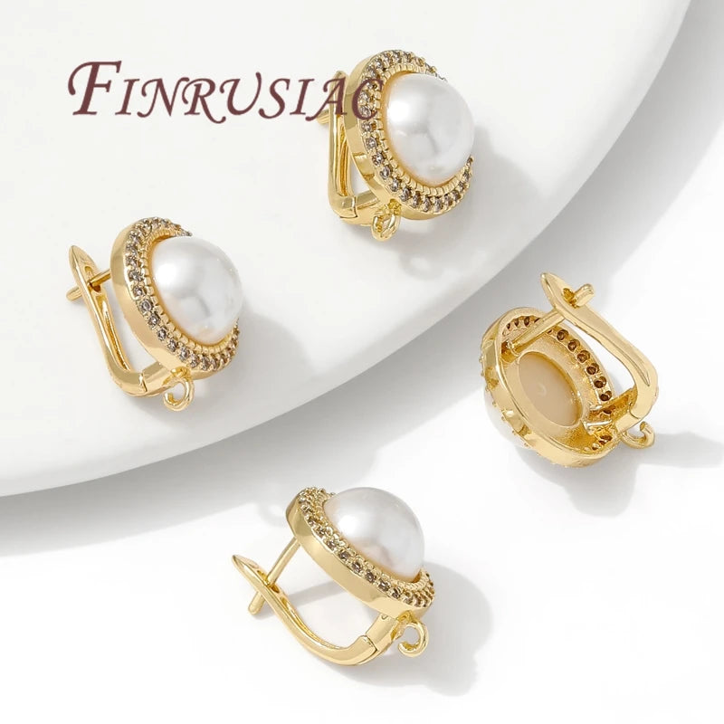18K Gold Plated Earring Hooks – DIY Earwires & Jewelry Findings Earring Hooks Findings P3