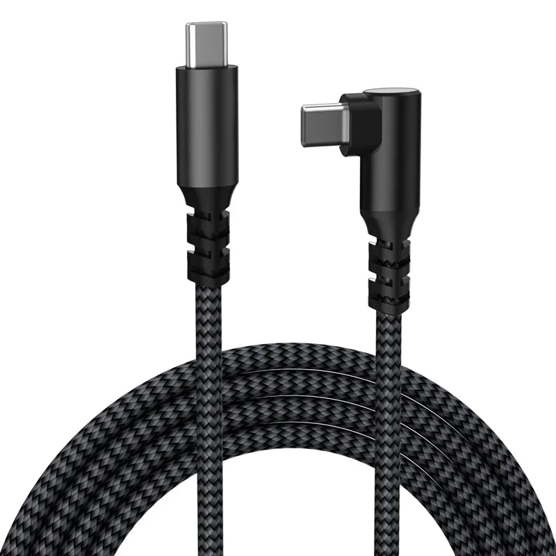 USB-C Braided Cable 1M/2M/3M – 60W PD Fast Charging & Data Sync USB-C Charging Cable P3 TB 3m