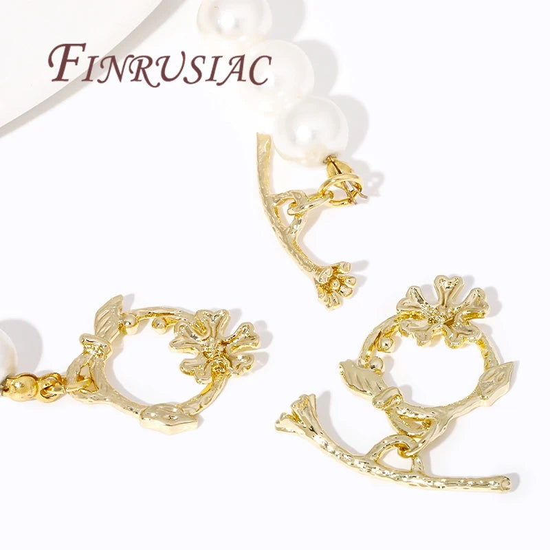 18K Gold Plated OT Toggle Clasp – Brass Jewelry Making Findings Jewelry Clasp Finding P3