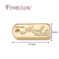 18K Gold Plated Tag Charm | DIY Necklace & Bracelet Finding Jewelry Finding Charm P3 KC Gold Plated 10 piece