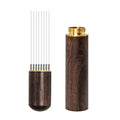 Portable Manual Hand Crank Coffee Grinder – Wood & Steel Manual Coffee Grinder P3 DARK COLOR