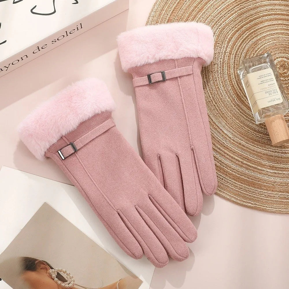 Women's Windproof Touchscreen Winter Gloves – Full Finger Warm Winter Gloves P3