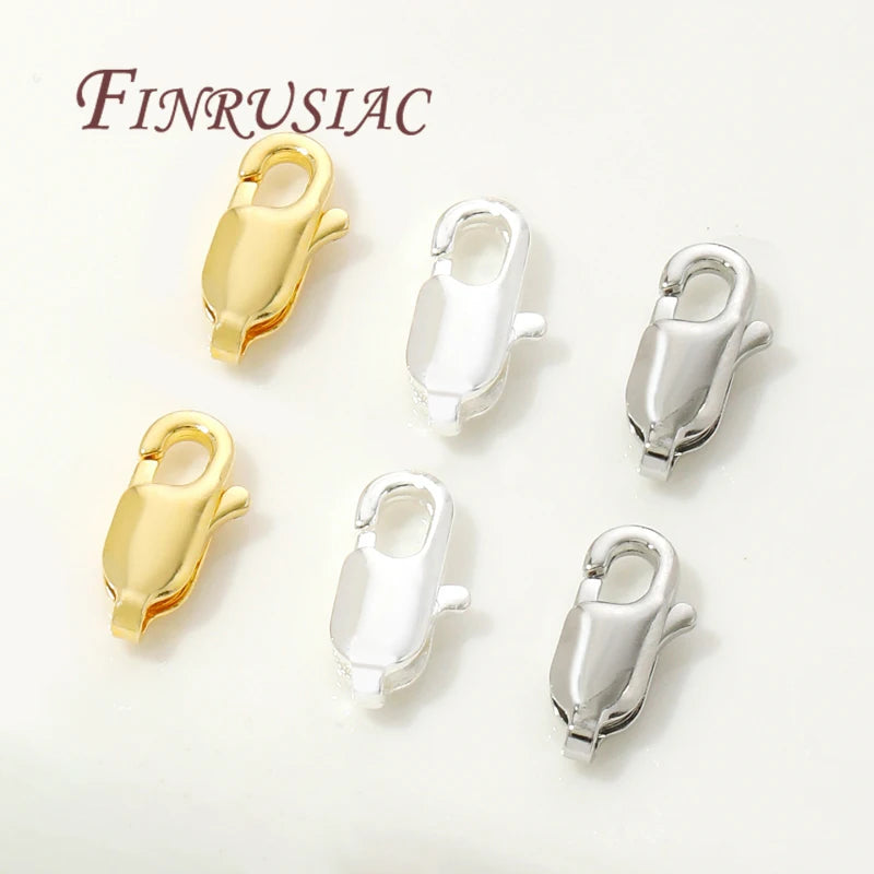 18K Gold Plated Lobster Clasp – DIY Jewelry Findings & Fasteners Jewelry Clasp Finding P3
