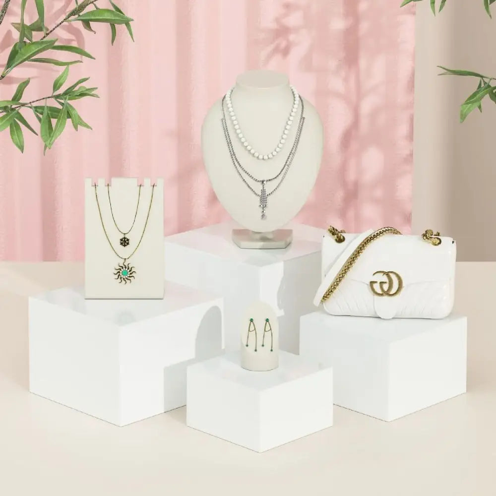 6-Piece Acrylic Buffet Riser Set – Party & Jewelry Display Stand Acrylic Display Risers P3