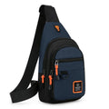 Men's Waterproof Crossbody Chest Bag | Hiking & Travel Crossbody Chest Bag P3 Deep Blue