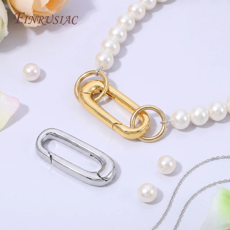 18K Gold Plated Spring Clasp – DIY Jewelry Lobster Findings Jewelry Findings P3