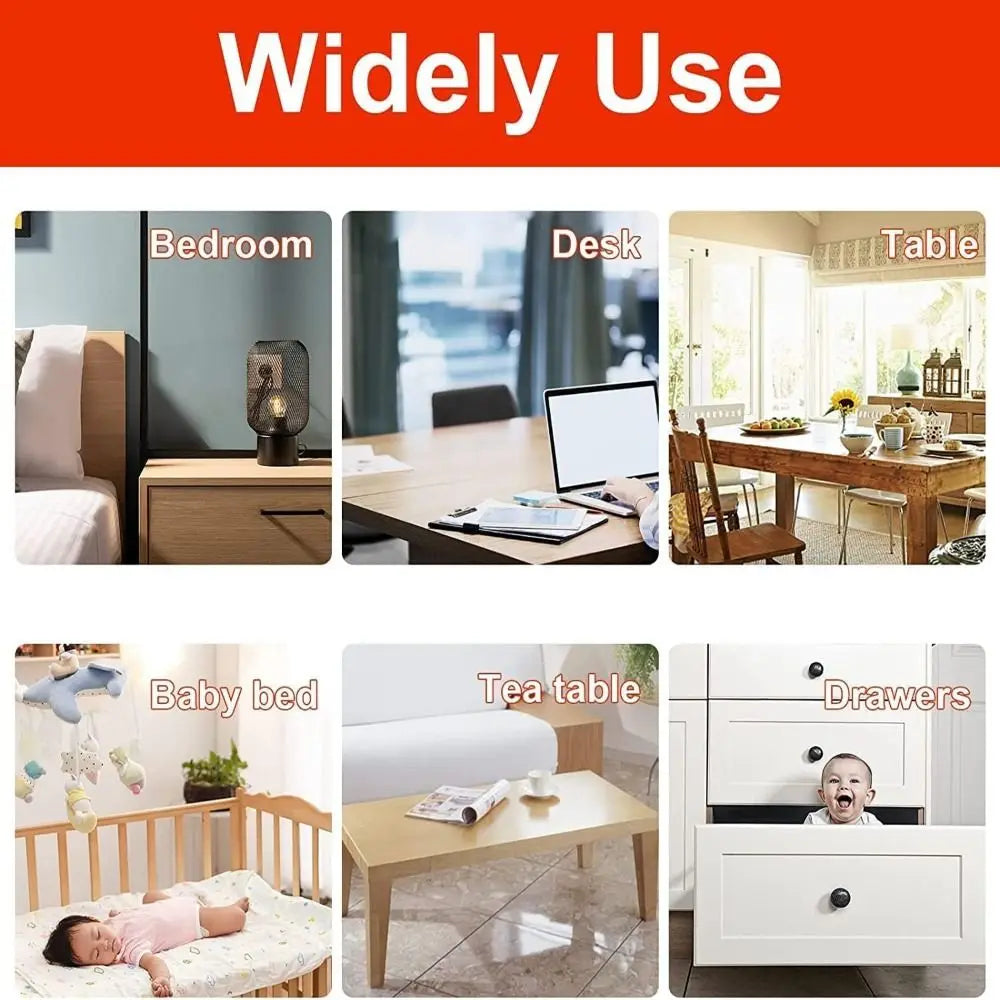 Baby Proofing Corner Guard & Table Edge Protector – Clear PVC Corner Edge Guard P3