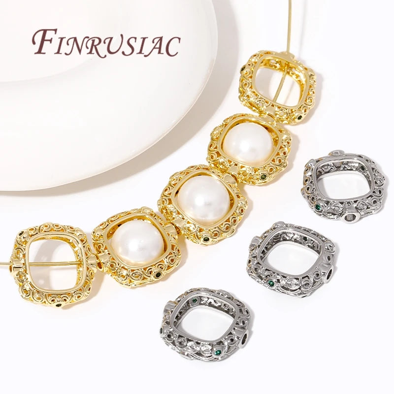 18K Gold Plated Brass Spacer Beads – DIY Bracelet Jewelry Making Jewelry Spacer Beads P3