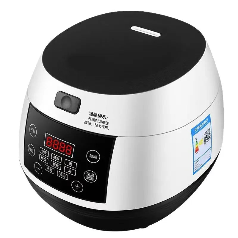 DUTRIEUX 3L Smart Rice Cooker – Low Sugar Multi-Function Pot Smart Rice Cooker P3 Black EU