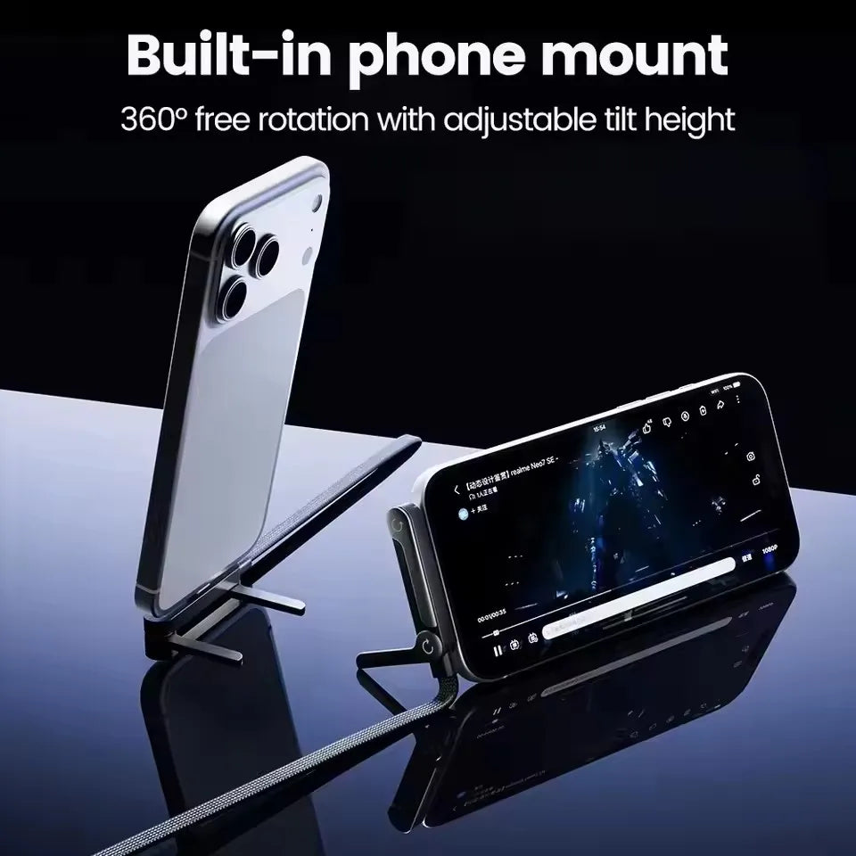 2-in-1 PD 240W USB-C Fast Charging Cable & Foldable Stand USB-C Charging Cable P3