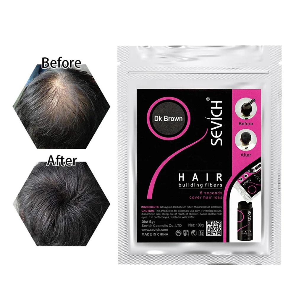 SEVICH 50g Keratin Hair Building Fibers – Instant Thickening Hair Building Fibers P3