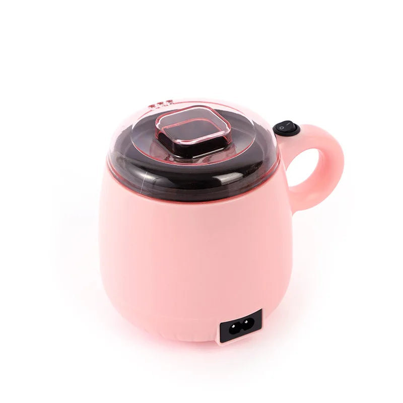 100W Handheld Wax Warmer Machine – 200ml Non-Stick | Pink Wax Warmer Machine P3 Pink