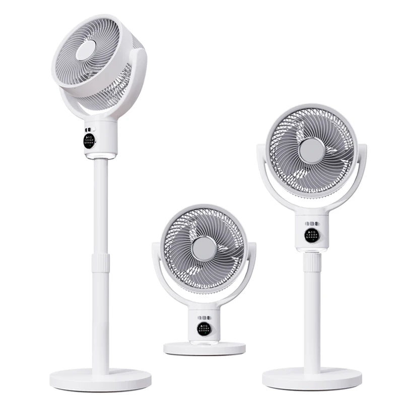 Floor Air Circulation Fan – 5 Speeds, Remote Control & LED Light Floor Circulation Fan P3 Default Title